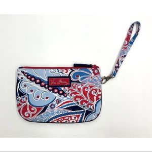 NWOT Vera Bradley Paisley Wristlet